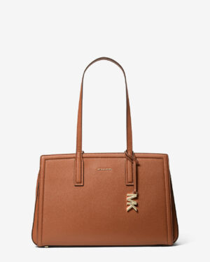 LAILA <br> Cabas de taille moyenne en cuir