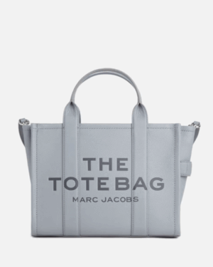 THE LEATHER • Sac cabas medium - Wolf Grey