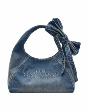 THE SACK • MEDIUM WASH INDIGO BOW 