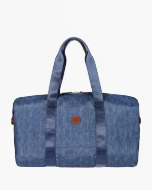 X-collection • Sac moyen pliable 2 en 1 en nylon - Jeans