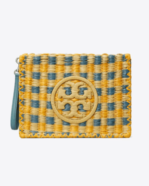 ELLA • Pochette crochetée à la main • deep turquoise