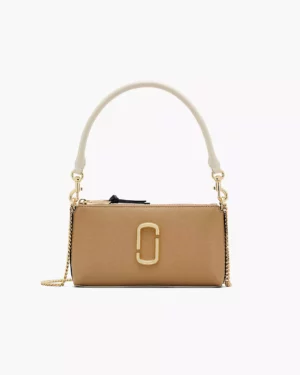 THE SNAPSHOT • Convertible shoulder bag Camel Multi
