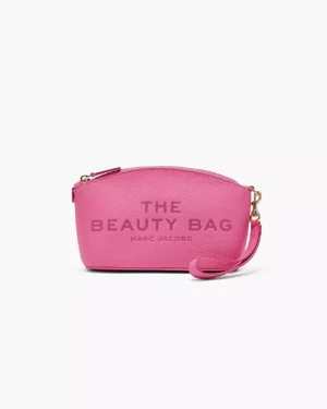 THE LEATHER • Trousse de toilette - Bow pink