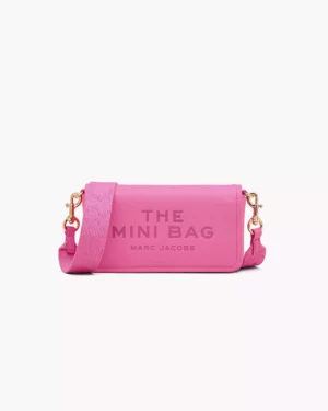THE LEATHER • Mini Bag - Bow pink