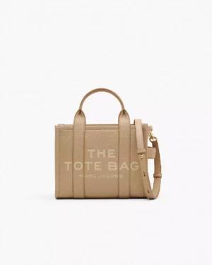 THE LEATHER • Small Tote Bag - Camel