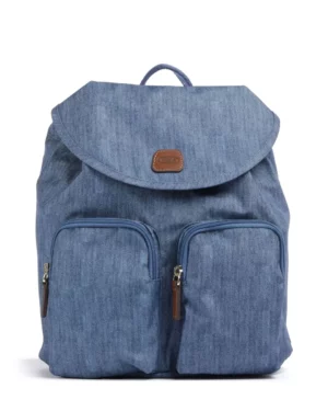 X-collection • Petit sac à dos de ville en nylon - Jeans