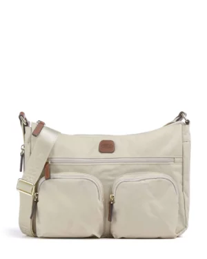 X-collection • Sac porté épaule en nylon - Beige