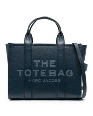 THE LEATHER • Sac cabas medium - Blue Sea