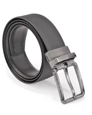 PORSCHE DESIGN • Ceinture Noire Réversible • Ajustable