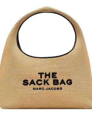 THE SACK BAG • The mini woven Natural