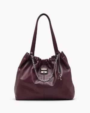 THE CRISTINA • Sac cabas - Dark Plum