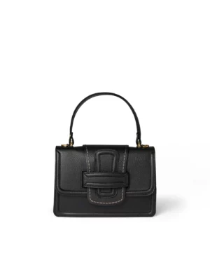 VISONA • Linda medium bag - Noir