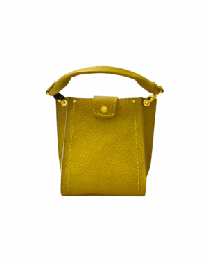 VISONA • Nora queen mini bag - Jaune