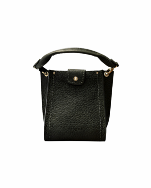VISONA • Nora queen mini bag - Noir