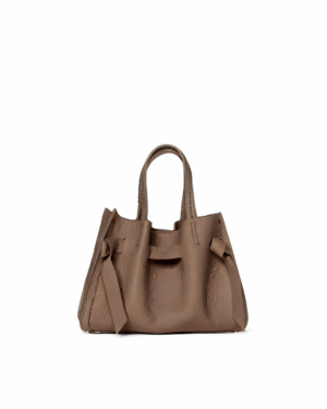 VISONA • Vittoria queen mini bag - Marron