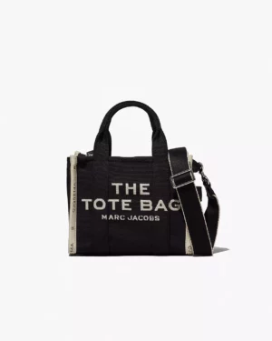 THE JACQUARD • SMALL TOTE BAG - Black
