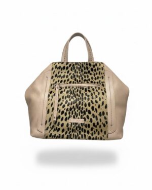 VISONA • Marylin Pony Giaguaro bag - Rose