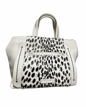 VISONA • Marylin Pony Giaguaro bag - Blanc