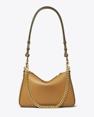 SMALL PERRY SHOULDER BAG - Autumn Brown