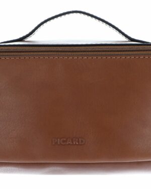 Trousse de toilette Toscana - Camel