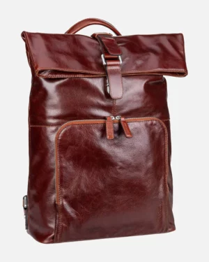 Sac à dos à enroulement Buddy - cognac