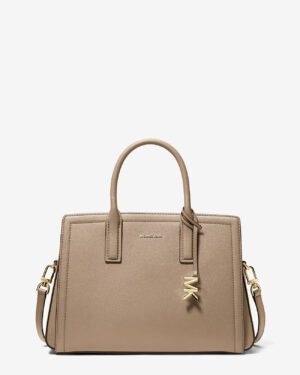 LAILA • Sac de taille moyenne en cuir - Bouleau