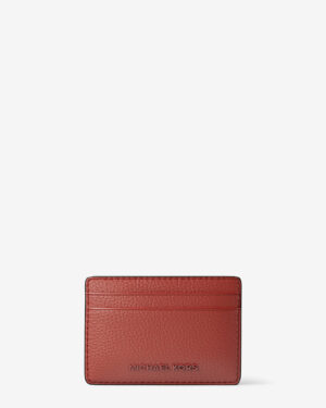 JET SET <br> Porte-cartes en cuir grainé