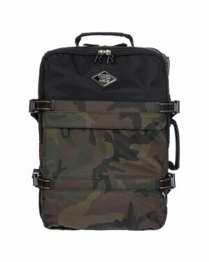 Replay • Sac à dos Underseat en tissu recyclé • Camouflage vert