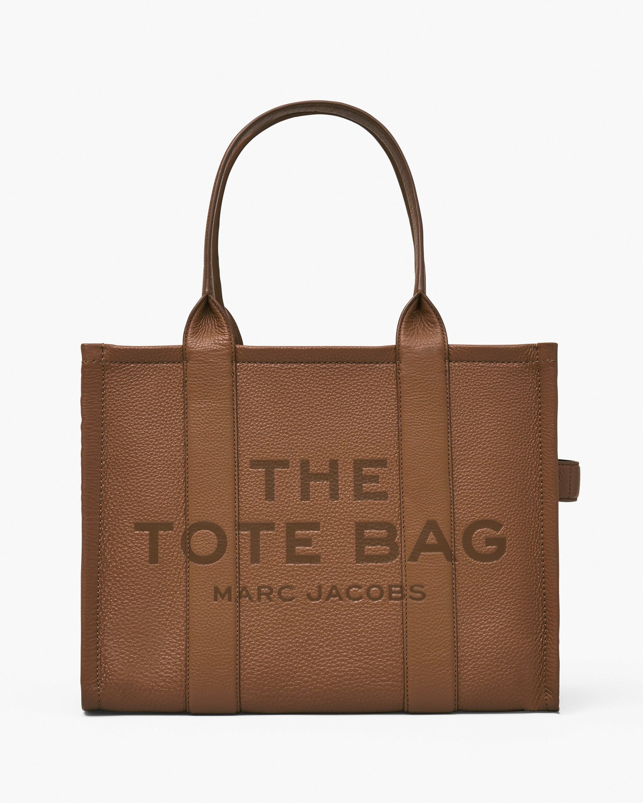 THE LEATHER LARGE TOTE BAG - Argan Oil