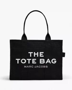 THE CANVAS LARGE TOTE BAG - Black