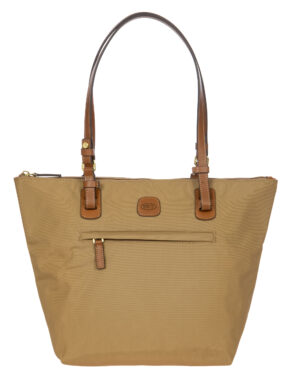 X-collection • Sac Sportina moyen 3 en 1 en tissu recyclé - Havane