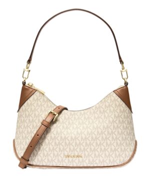 JET SET • Sac à bandoulière taille moyenne xbody - Vanille/Noisette