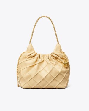 MINI SAC FLEMING À CORDON DE SERRAGE - Vanille