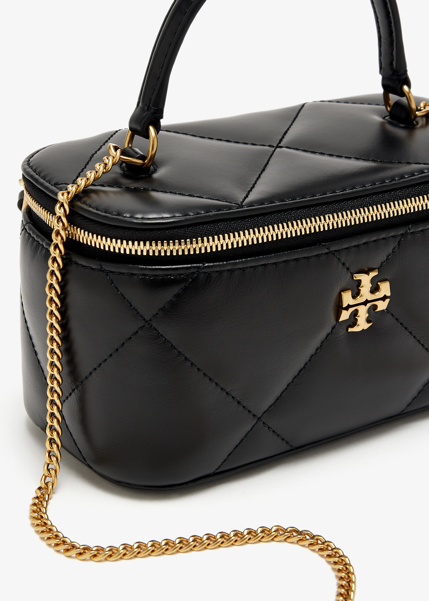 VANITY KIRA À MATELASSAGE LOSANGE - BLACK4