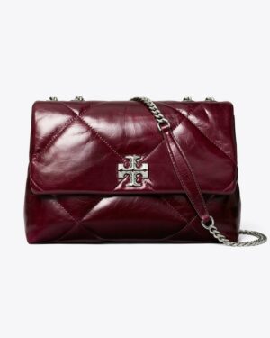 SAC PORTÉ ÉPAULE CONVERTIBLE KIRA À MATELASSAGE LOSANGE VIEILLI