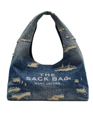 THE RIP AND REPAIR DENIM SACK BAG