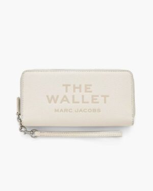 THE LEATHER CONTINENTAL WALLET - Cotton