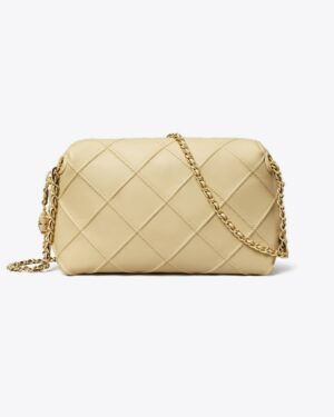 SAC À BANDOULIÈRE FLEMING SOFT - Vanille