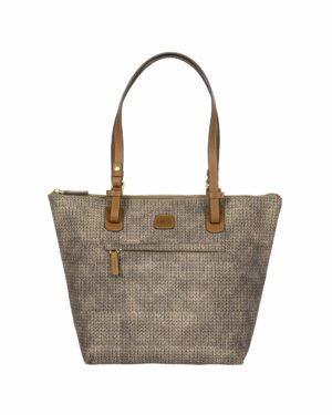 X-collection • Sac Sportina moyen 3 en 1 en tissu recyclé - Wool Nut