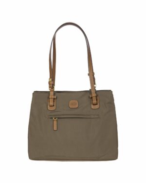 X-collection • Sac cabas moyen format en tissu recyclé - Nut