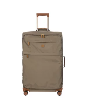 X-Collection • Valise trolley XL 77 cm en tissu recyclé - Nut