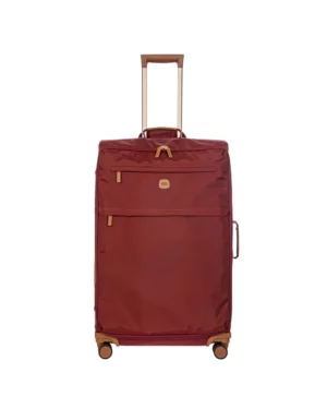 X-Collection • Valise trolley XL 77 cm en tissu recyclé - Bordeaux