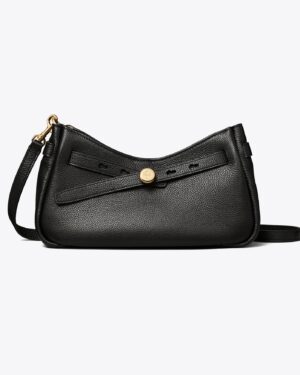 ROMY • SAC À BANDOULIÈRE ZIPPÉ - Black